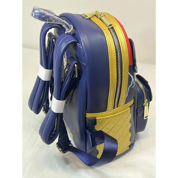 Loungefly Marvel Thor Love And Thunder Mini Backpack Wallet Set Womens Glow - Picture 8 of 16